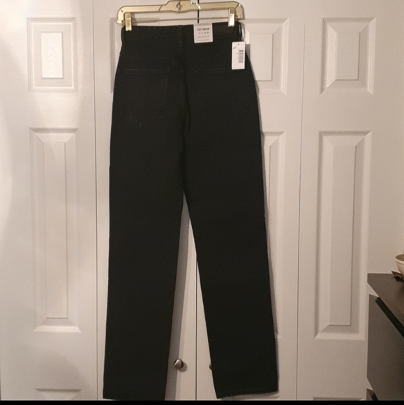 ✨️FINAL PRICE CLEARANCE ✨️NWT Cotton On Ripped High-Rise Straight Jeans - Picture 7 of 7